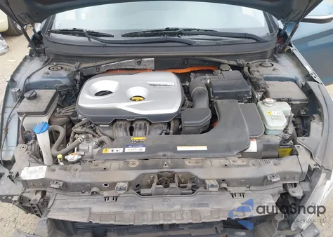 2016 Hyundai Sonata Hybrid Se из США, поврежденный, VIN KMHE24L17GA032505